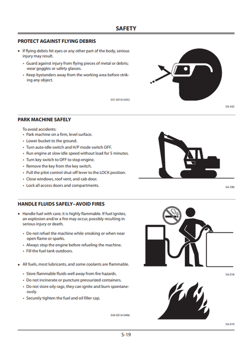 ZAXIS 225US-3 225USR-3 Excavator Technical Operator Manual