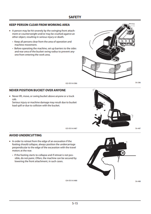 ZAXIS 225USLC-3 225USRLC Excavator Technical Operator Manual