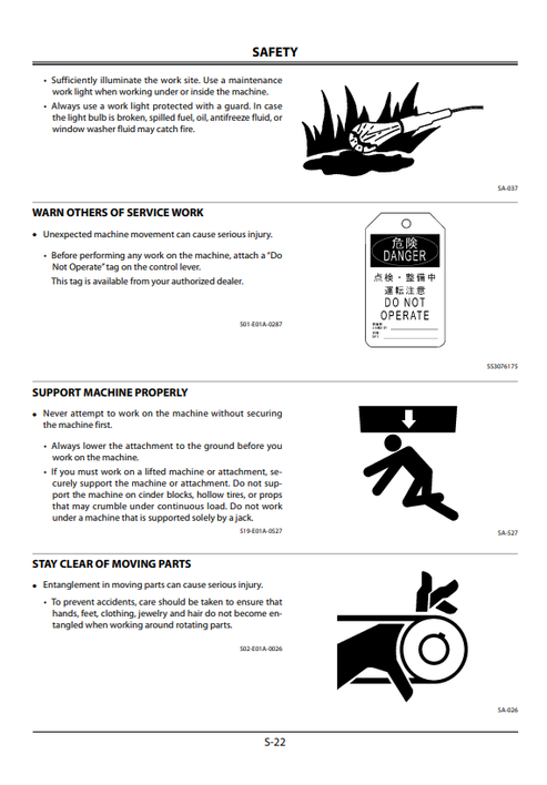 ZAXIS 240LC-3 270LC-3 350LC-3 Technical Operator Manual