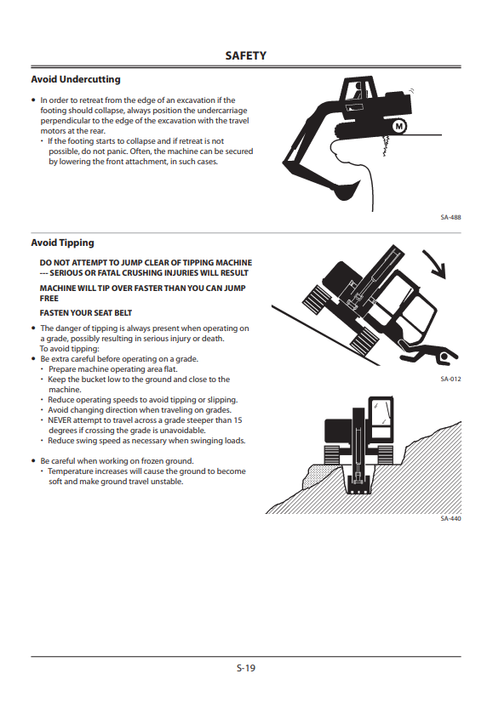ZAXIS 470-5 670-5 870-5 CLASS Operator Manual ENMJAA11