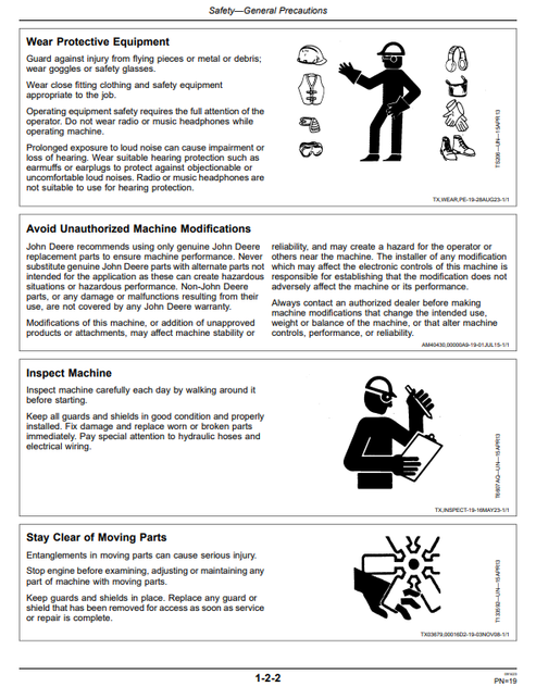 1050J Crawler Dozer Operator Manual OMT226581 PDF