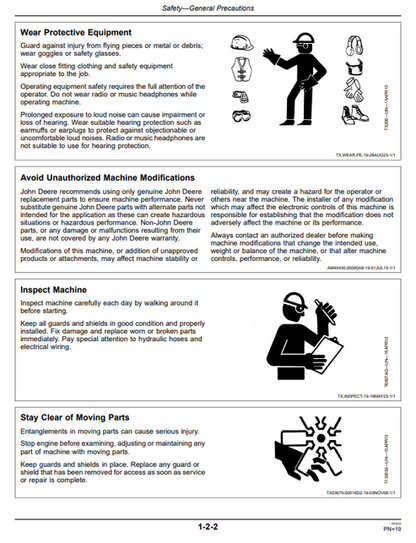 1050J Crawler Dozer Operator Manual OMT226581 PDF