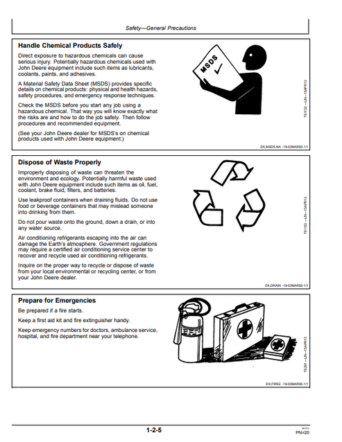 John Deere 80C Excavator Operator Manual OMT188252