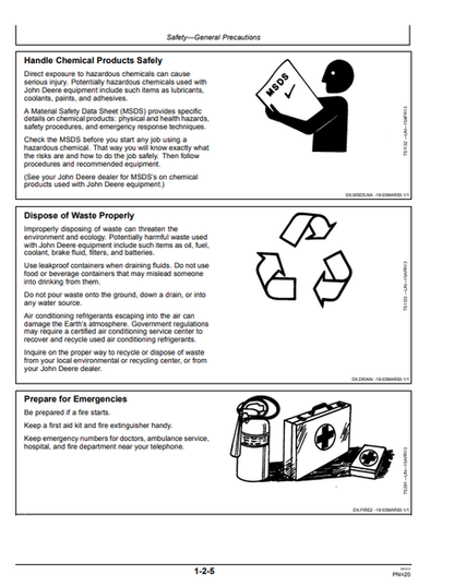 John Deere 80C Excavator Operator Manual OMT188252