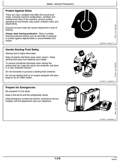 John Deere 380GLC Excavator Operator Manual OMT351367X19