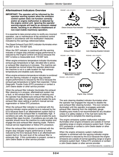 John Deere 300 P Excavator Operation Manual PDF OMT471168X019