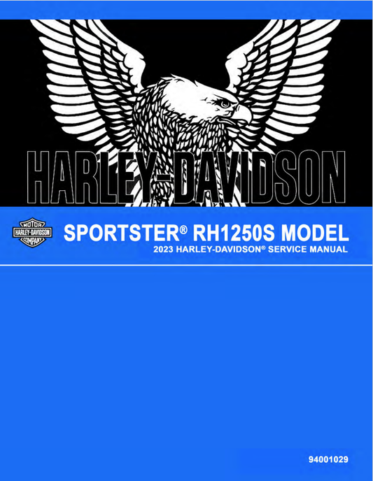 2023 HARLEY-DAVIDSON SPORTSTER RH1250S SERVICE MANUAL 94001029 - PDF
