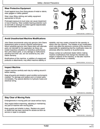 310G, 310SG And 315SG Backhoe Loader Operator Manual OMT191038 PDF