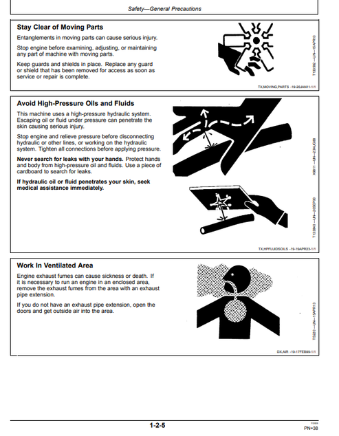 310 P Backhoe Loader Operator Manual OMT482999X019 PDF