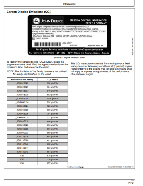 310 P Backhoe Loader Operator Manual OMT494845X019 PDF