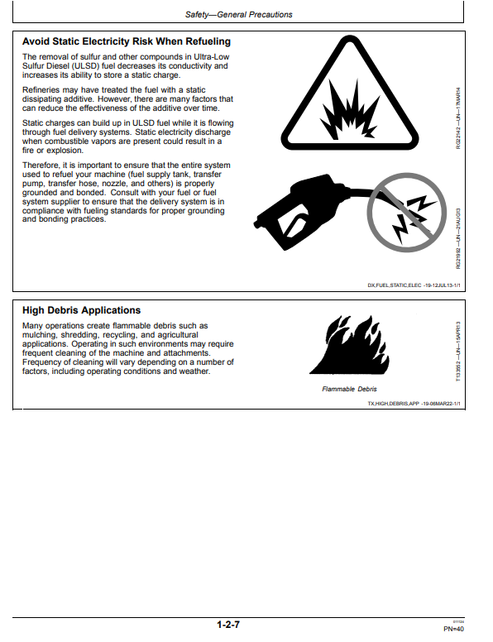 315SL And 325SL Backhoe Loader Operator Manual OMT446352X019 PDF