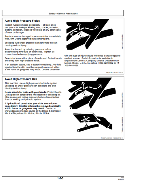 John Deere 710J Backhoe Loader Operation Manual OMT211052