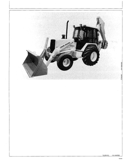 410C And 510C Backhoe Loader Operator Manual OMT133585 PDF