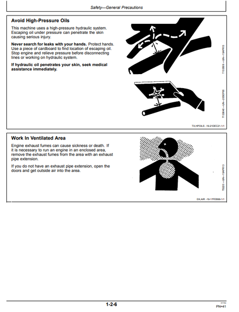 410L Backhoe Loader Operator Manual OMT446079X019 PDF