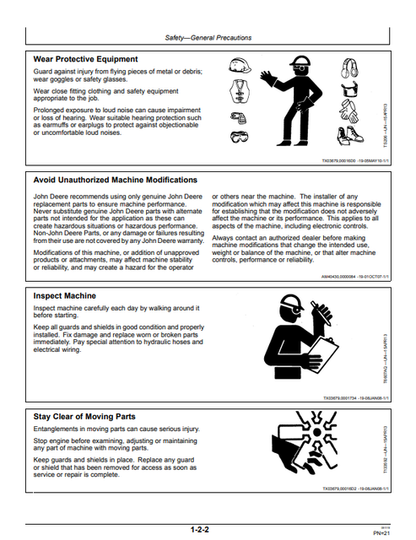 450H, 550H & 650H Crawler Dozer Operator Manual OMT182515 PDF
