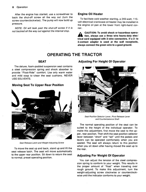 500 Series A Loader Backhoe Operator Manual OMT33884 PDF
