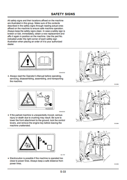 John Deere Hitachi ZAXIS 17U-2 Hydraulic Excavator Operator Manual EM1MSEN12