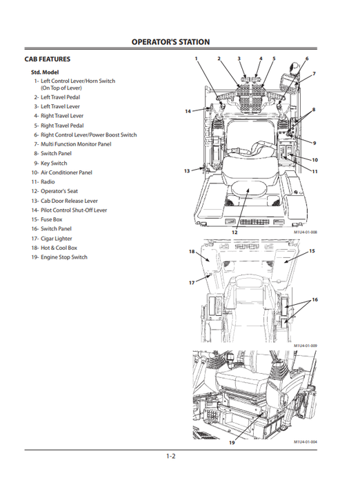 John Deere Zaxis 225USLC-3, 225USRLC-3 Hydraulic Excavator Operator Manual EM1U4EN12