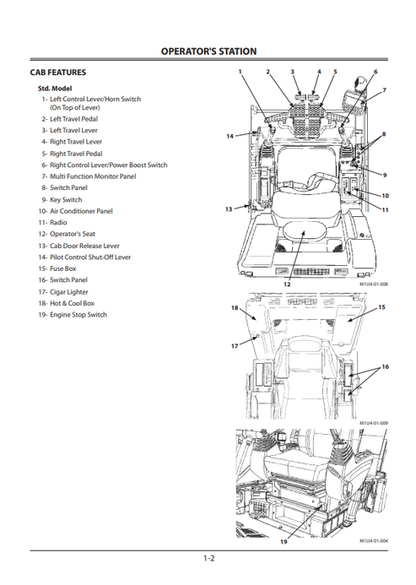 John Deere Zaxis 225USLC-3, 225USRLC-3 Hydraulic Excavator Operator Manual EM1U4EN12
