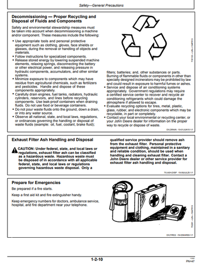 710 P Backhoe Loader Operator Manual OMT475674X019 PDF