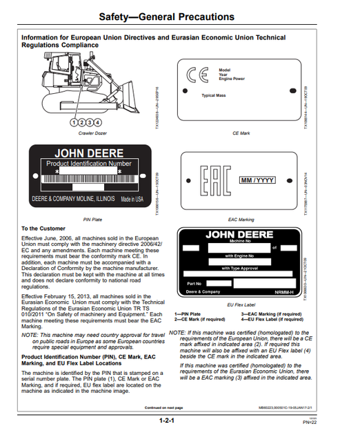 850J Crawler Dozer Operator Manual OMT275118 PDF