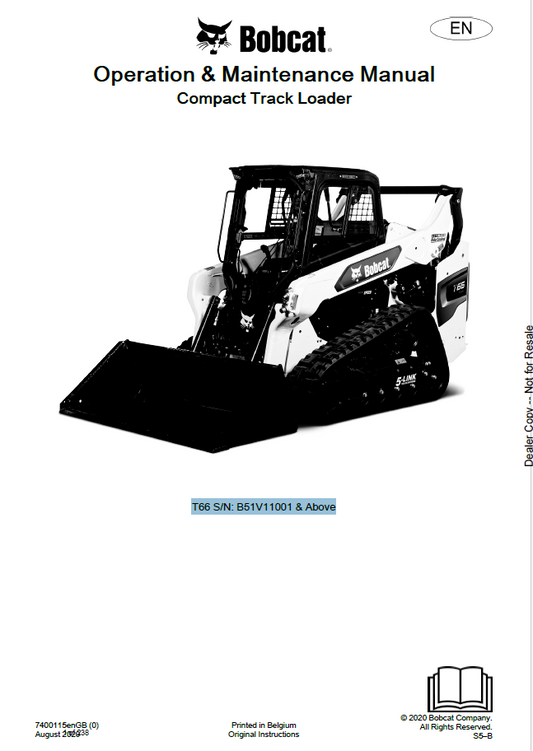 Bobcat_T66_Compact_Track_Loader_Operation_and_Maintenance_Manual