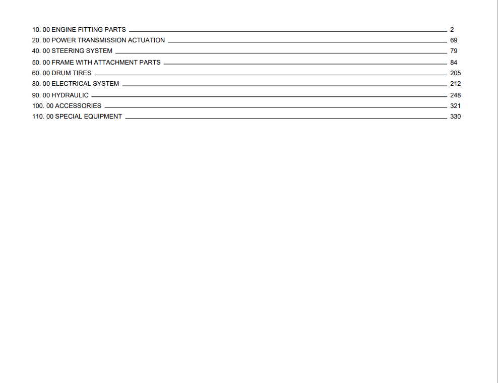 Bomag BC 673 RB-5 Refuse Compactor Parts Catalogue Manual 00826253 - PDF File Download