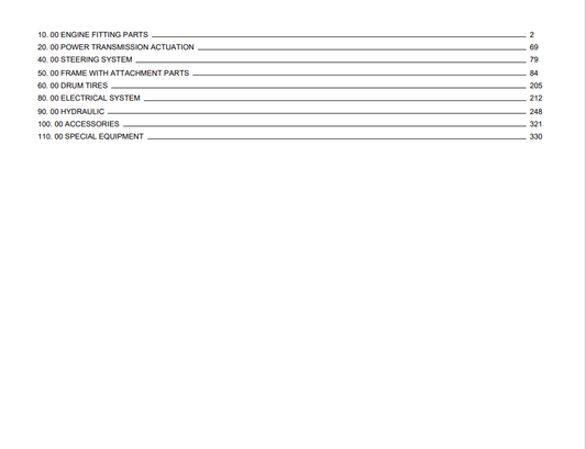 Bomag BC 773 RB-5 Refuse Compactor Parts Catalogue Manual 00826255 - PDF File Download