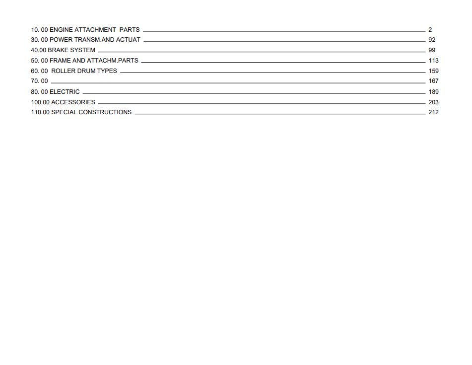 Bomag BW 142 PDB Single Drum Vibratory Roller Parts Catalogue Manual 00810029 - PDF File Download