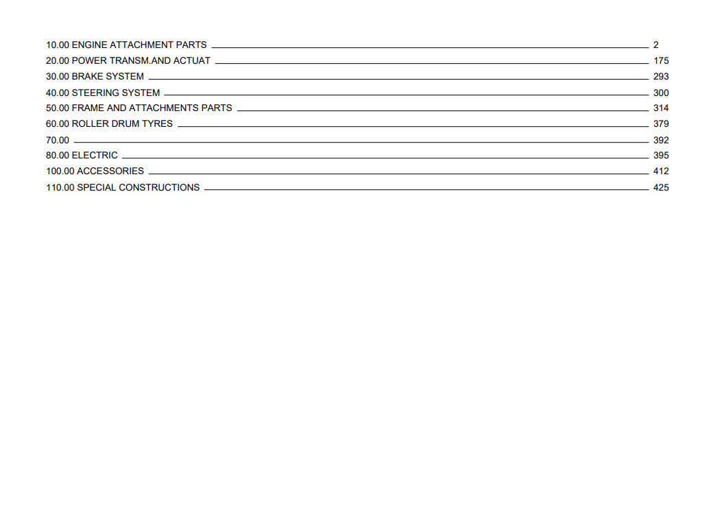 Bomag BW 142 Single Drum Vibratory Roller Parts Catalogue Manual - PDF File Download