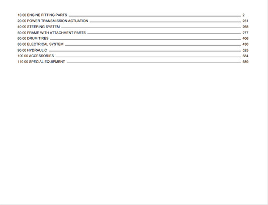 Bomag BW 177 D-5 Single Drum Vibratory Roller Parts Catalogue Manual 00825725 - PDF File Download