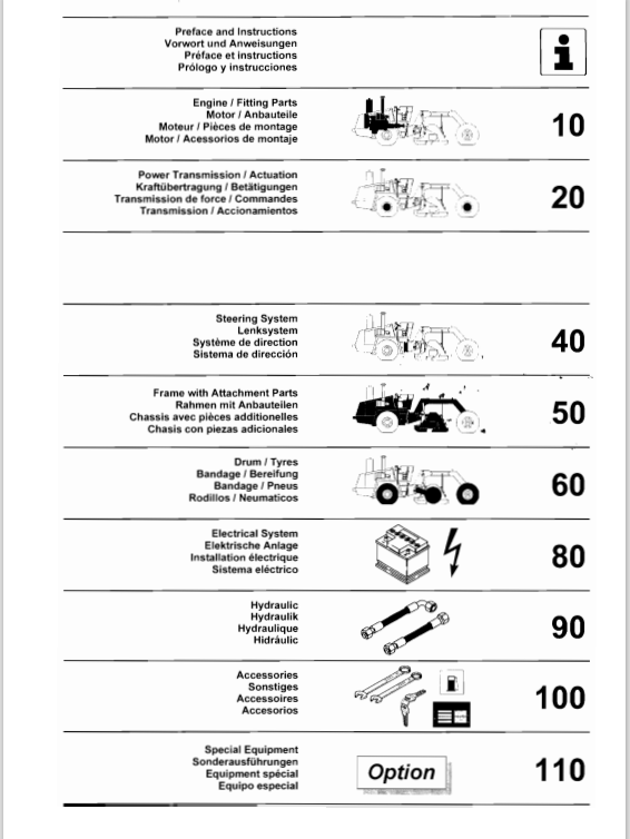 Bomag MPH 122-2 Soil Stabilizer/Asphalt Recycler Parts Catalogue Manual - PDF File Download