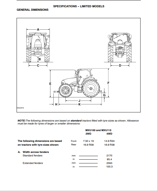Case 110, 115, 120, 125, 130, 135, 140 Tractor Service Manual 87659935 PDF