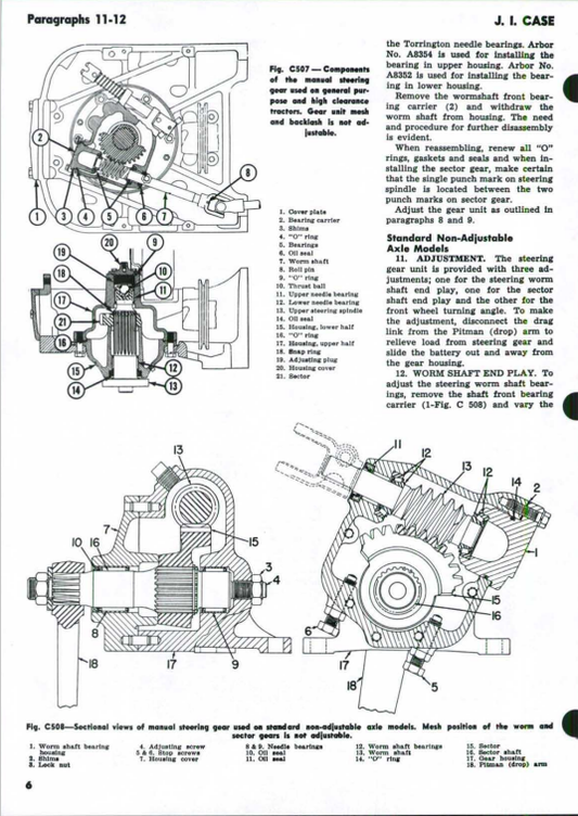 Case 400 700B 800B Service Repair Manual PDF