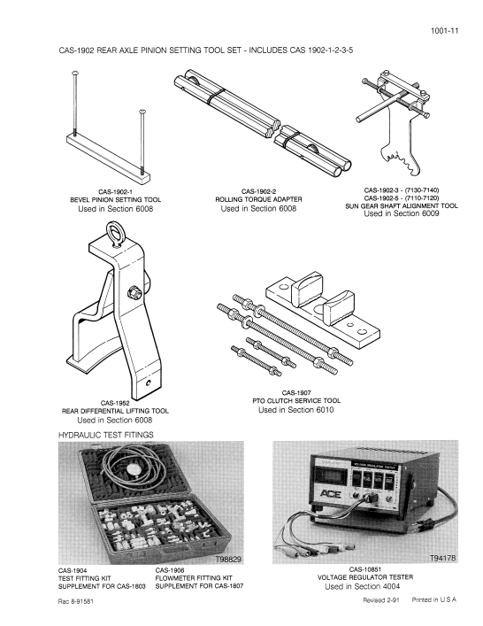 Case 7100 and 7200 Series Tractor Service Manual 8-91778 PDF