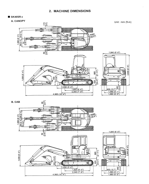 Case CX47 Hydraulic Excavator Service Manual S5PJ0002E PDF