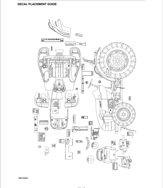 Case DX55, DX60 Tractor Service Repair Manual 84140463 PDF