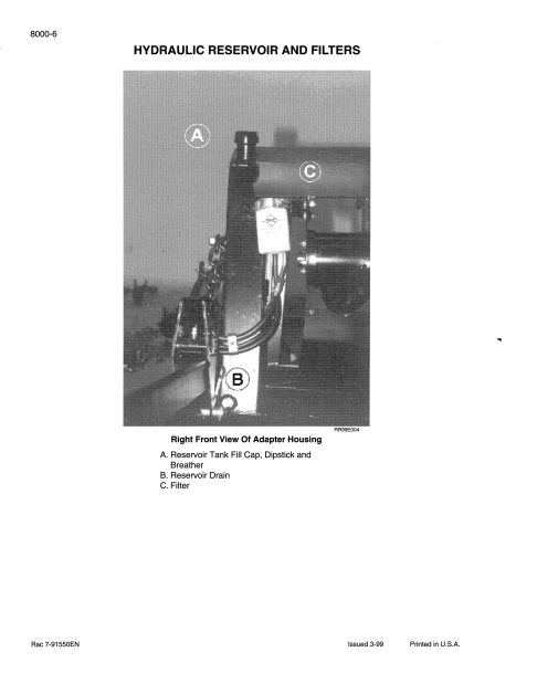 Case IH Tractor 1042, 1052 Draper Header Complete Service Manual 7-90260R0 PDF