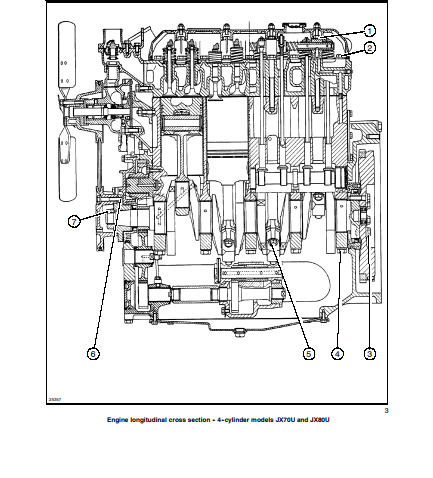 Case JXU Series, JXU70, JXU80, JXU90, JXU100 Tractor Repair Manual 87020295 PDF