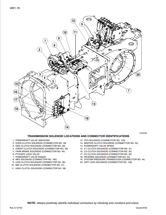Case MX210, MX230, MX255, MX285 Tractor Service Repair Manual 6-12723 PDF