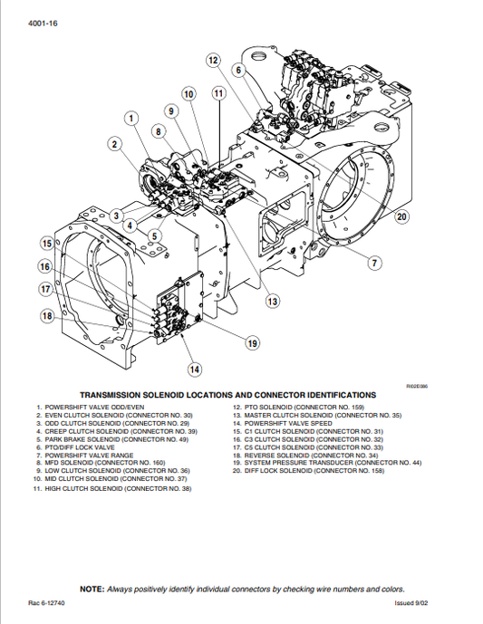 Case MX210, MX230, MX255, MX285 Tractor Service Repair Manual 6-12723 PDF