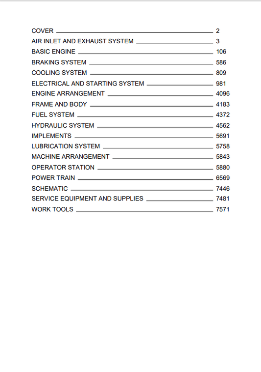 Caterpillar Cat 160H Motor Grader Service and Repair Manual PDF | S/N ASD