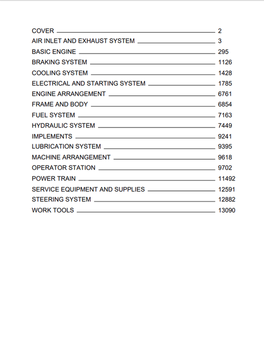 Caterpillar Cat 24M Motor Grader Service and Repair Manual PDF | S/N B9K