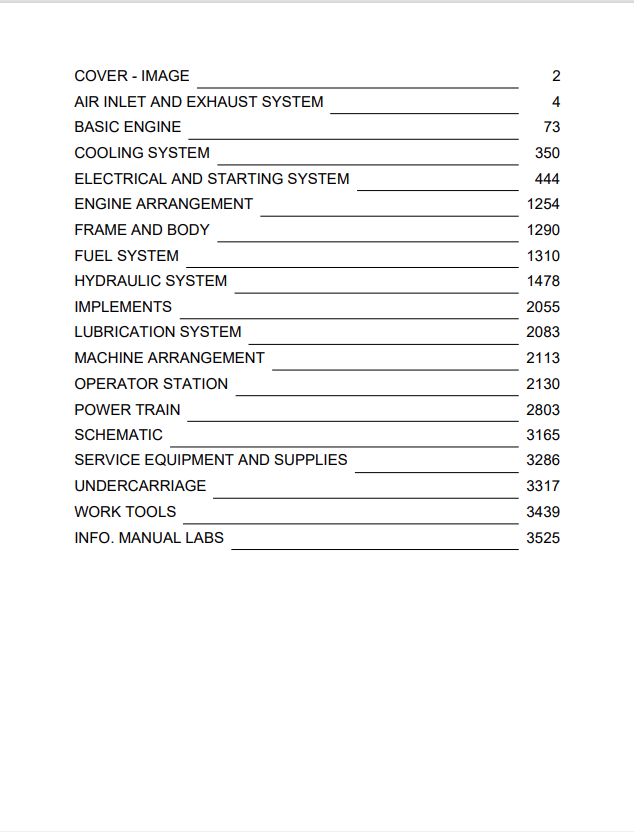 Caterpillar Cat 259D Compact Track Loader Service and Repair Manual PDF | S/N FTK