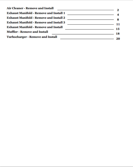 Caterpillar Cat 3024C Engine-machine Service And Repair Manual PDF | S/N GGA