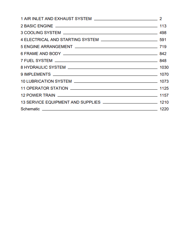 Caterpillar Cat 3054 Engine-machine Service And Repair Manual PDF | S/N 7BJ