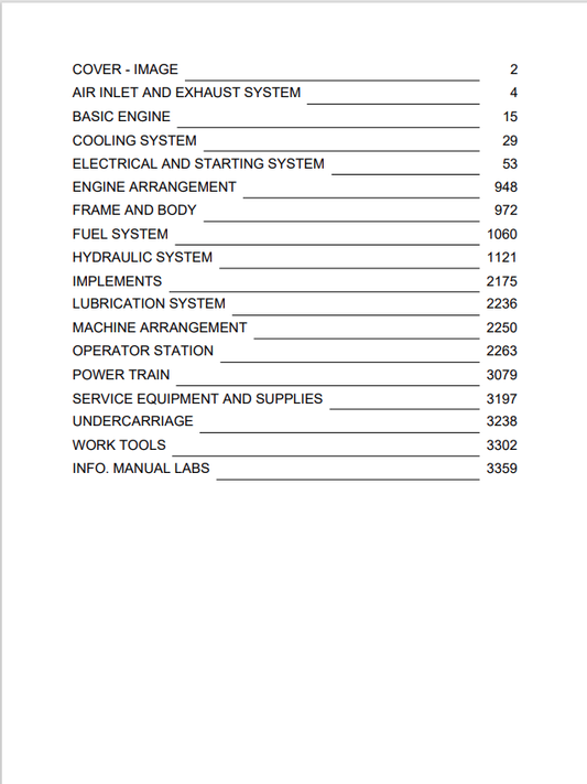 Caterpillar Cat 307C Mini HYD Excavator Service and Repair Manual PDF | S/N BNE