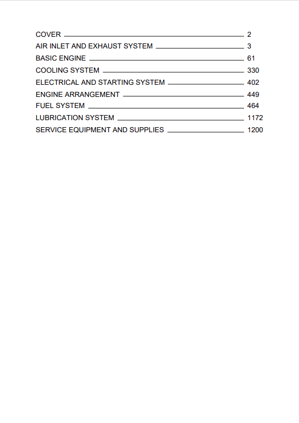 Caterpillar Cat 3116 Engine-machine Service And Repair Manual PDF | S/N 4TF