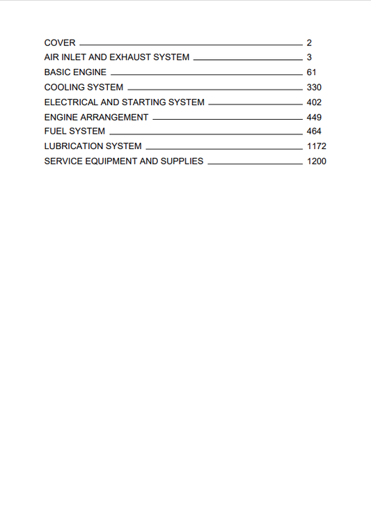 Caterpillar Cat 3116 Engine-machine Service And Repair Manual PDF | S/N 4TF