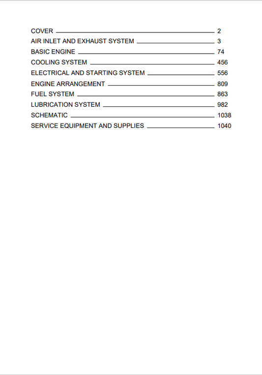 Caterpillar Cat 3176C Engine-machine Service And Repair Manual PDF | S/N 7ZR